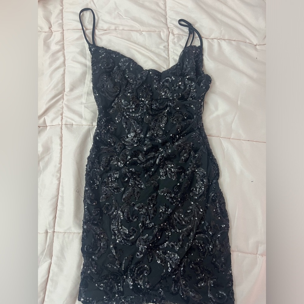 Black Formal sequin dresses